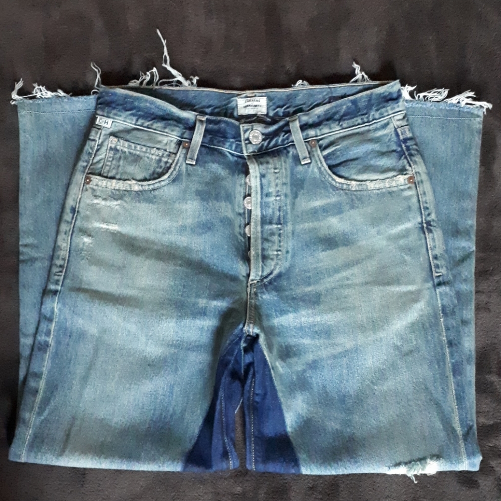 COH Cora Crop Relaxed Shadow lnseam Jeans - Picture 2 of 7